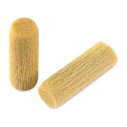 Montana Black Paint Replacement Nibs - 2 Round nibs shown one standing, one at angle