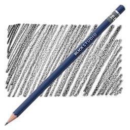 Blick Studio Drawing Pencil - 7B pencil and swatch