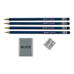 Blick Studio Drawing Pencils - Set of 6 (set contents)