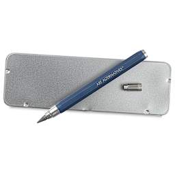 Art Alternatives Clutch Pencil Art Tin Set - Top view of Tin with Pencil lying on top
