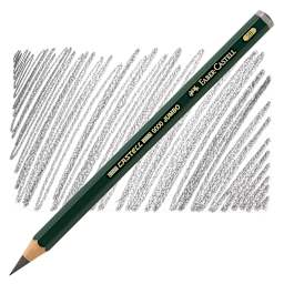 Faber-Castell 9000 Jumbo Pencil - 2B pencil and swatch