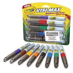 Crayola Visi-Max Dry-Erase Markers