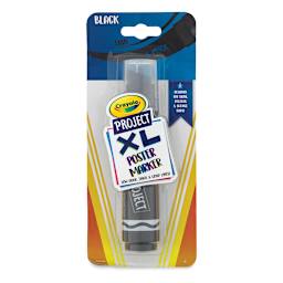 Crayola Project XL Poster Marker - Black (front of package)