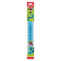 Maped Twist ‘n Flex Ruler - 12", blue