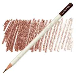 Irojiten Color Pencil - Chestnut Brown pencil and swatch