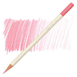 Irojiten Color Pencil - Coral Pink pencil and swatch