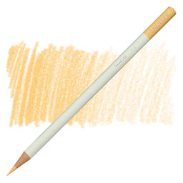 Irojiten Color Pencil - Gamboge pencil and swatch