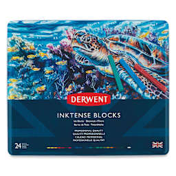 Derwent Inktense Blocks, Set of 24  (front of package)