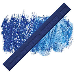 Derwent Inktense Block - Bright Blue block and swatch