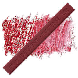 Derwent Inktense Block - Cherry block and swatch