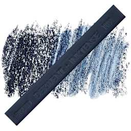 Derwent Inktense Block - Deep Indigo block and swatch