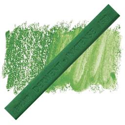 Derwent Inktense Block - Felt Green block and swatch