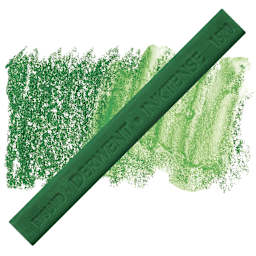 Derwent Inktense Block - Hooker's Green block and swatch