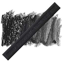 Derwent Inktense Block - Ink Black block and swatch