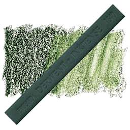 Derwent Inktense Block - Light Olive block and swatch