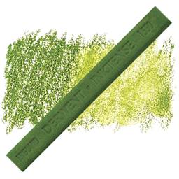 Derwent Inktense Block - Spring Green block and swatch