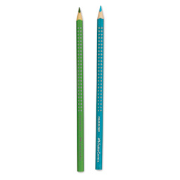 Faber-Castell Grip Colored EcoPencils - Set of 24, two colored pencils