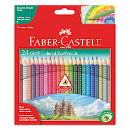 Faber-Castell Grip Colored EcoPencils - Set of 24, front of the packaging