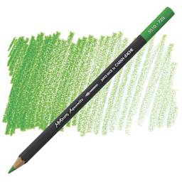 Caran D'Ache Museum Aquarelle Pencil - Bright Green pencil and swatch