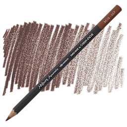 Caran D'Ache Museum Aquarelle Pencil - Chestnut pencil and swatch