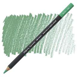 Caran D'Ache Museum Aquarelle Pencil - Cobalt Green pencil and swatch