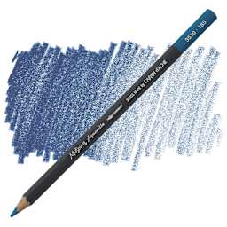 Caran D'Ache Museum Aquarelle Pencil - Ice Blue pencil and swatch