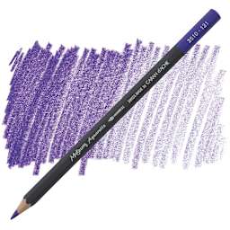 Caran D'Ache Museum Aquarelle Pencil - Periwinkle Blue pencil and swatch