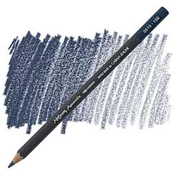 Caran D'Ache Museum Aquarelle Pencil - Prussian Blue pencil and swatch