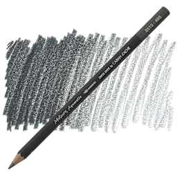 Caran D'Ache Museum Aquarelle Pencil - Slate Grey pencil and swatch