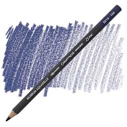 Caran D'Ache Museum Aquarelle Pencil - Violet pencil and swatch