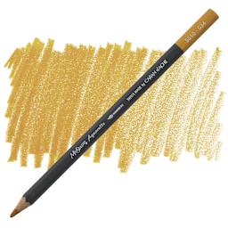 Caran D'Ache Museum Aquarelle Pencil - Yellow Ochre pencil and swatch