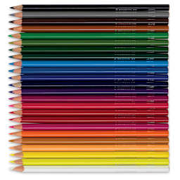 Staedtler Triangular Watercolor Pencils, Set of 24  Inside of Package