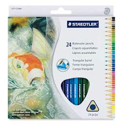 Staedtler Triangular Watercolor Pencils, Set of 24  Outside of Package