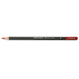 Fantasia Watercolor Pencils - Single red pencil shown horizontally