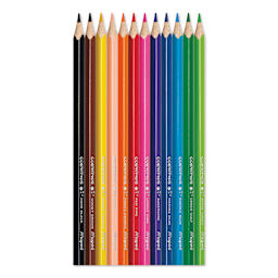 Maped Color'Peps Colored Pencils - Set of 12, pencils laid out