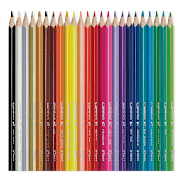 Maped Color'Peps Colored Pencils - Set of 24, pencils laid out