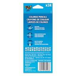 Maped Color'Peps Colored Pencils - Set of 24, back of the packaging