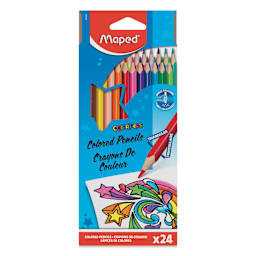 Maped Color'Peps Colored Pencils - Set of 24, front of the packaging