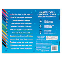Maped Color'Peps Colored Pencils - Class Pack of 240, back of the box