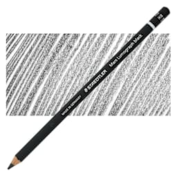 Staedtler Mars Lumograph Black Drawing Pencil - HB pencil and swatch