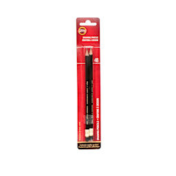 Kohinoor Hardmuth Toison d'Or Artist Drawing Pencils, Pkg of 2 4B