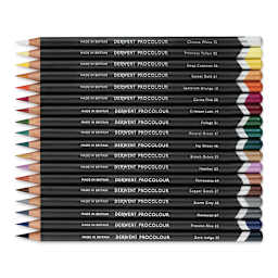 Derwent ProColour Colored Pencils - Set of 24 (set of contents)