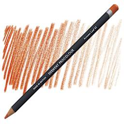 Derwent ProColour Colored Pencil - Autumn Leaf pencil and swatch