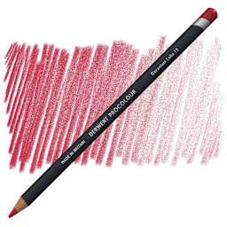 Derwent ProColour Colored Pencil - Geranium Lake pencil and swatch