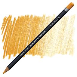 Derwent ProColour Colored Pencil - Middle Chrome pencil and swatch