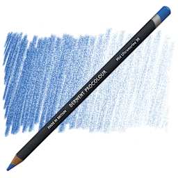 Derwent ProColour Colored Pencil - Mid Ultramarine pencil and swatch