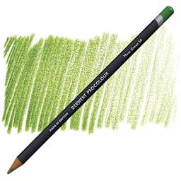 Derwent ProColour Colored Pencil - Moss Green pencil and swatch