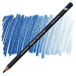 Derwent ProColour Colored Pencil - Phthalo Blue pencil and swatch