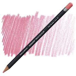 Derwent ProColour Colored Pencil - Pink Madder Lake pencil and swatch