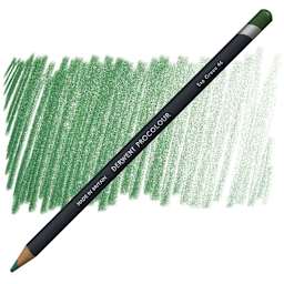 Derwent ProColour Colored Pencil - Sap Green pencil and swatch